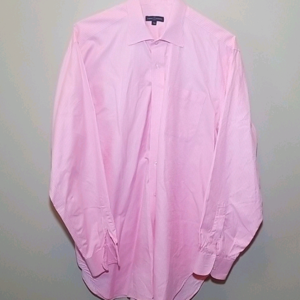 Robert Talbott Pink/White Dress Shirt